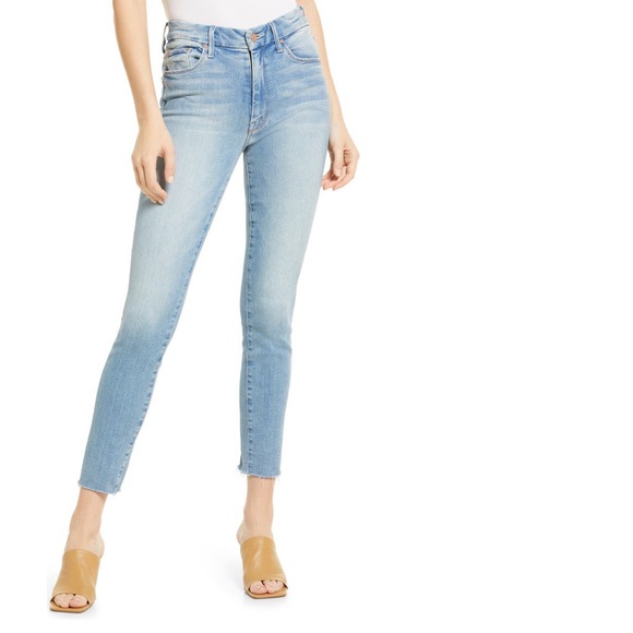 MOTHER
The Looker High
Waist Frayed Ankle
Skinny Jeans - Picture 1 of 5